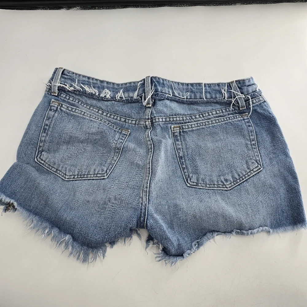 Frame denim Le Cutoff blue